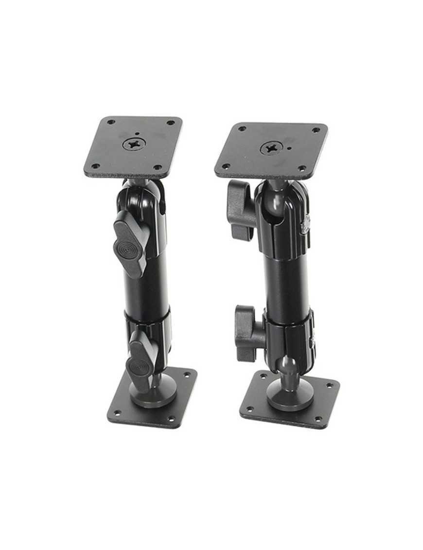 Алюмінієве подвійне кріпильне плече Brodit 165 мм з високою міцністю, регулюванням 360° та квадратною основою