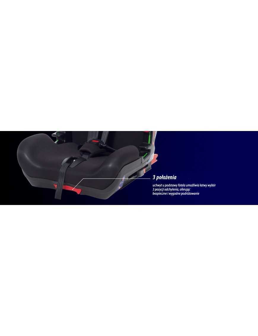 Дитяче автокрісло Sparco SK800I чорне 9-36 кг 9м-12 років