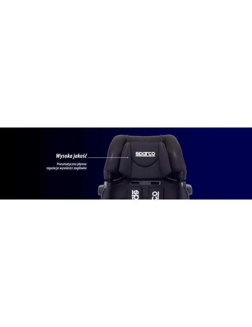 Дитяче автокрісло Sparco SK800I чорне 9-36 кг 9м-12 років