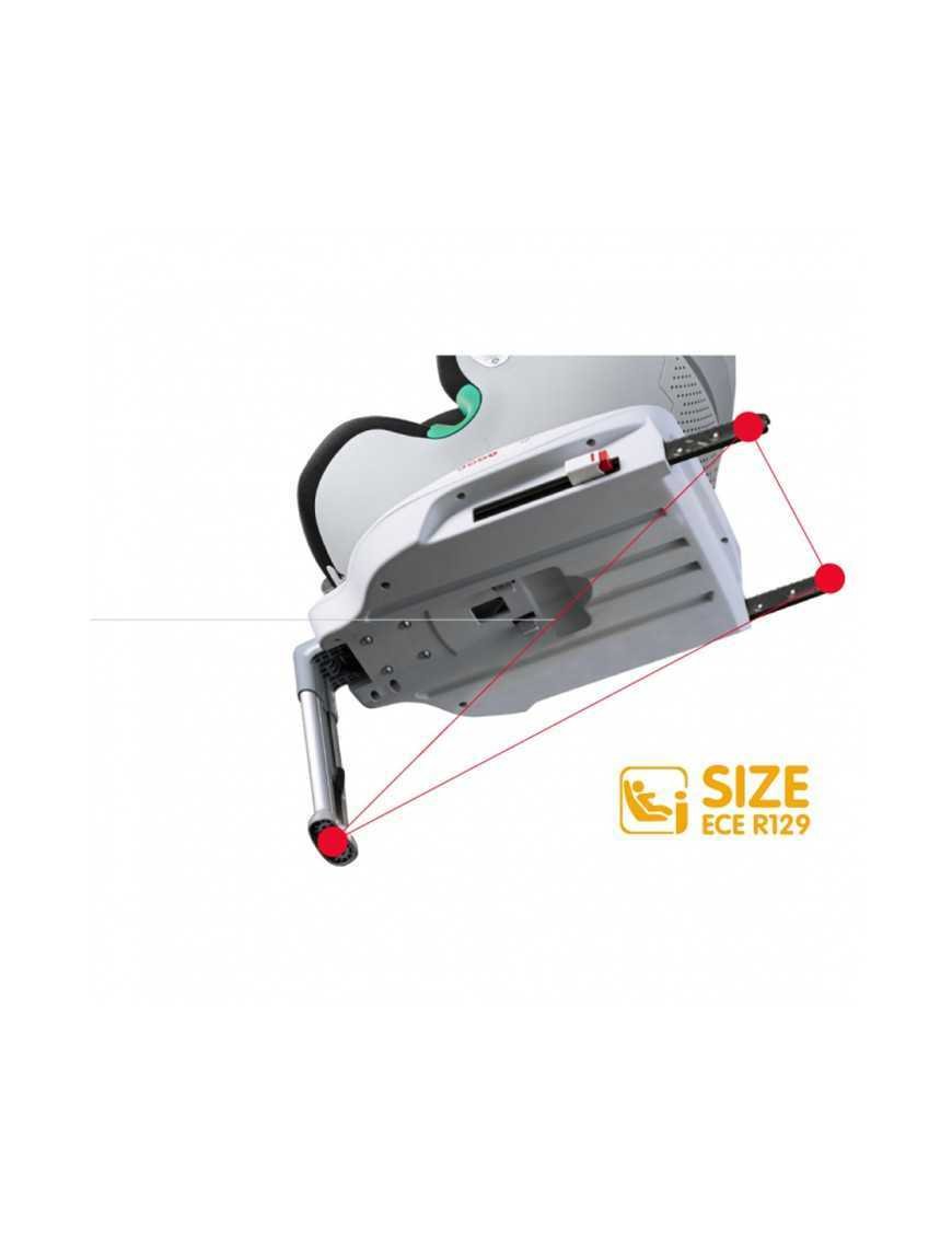 Дитяче автокрісло Sparco SK6000 сіре 9-25 кг 0-12 років