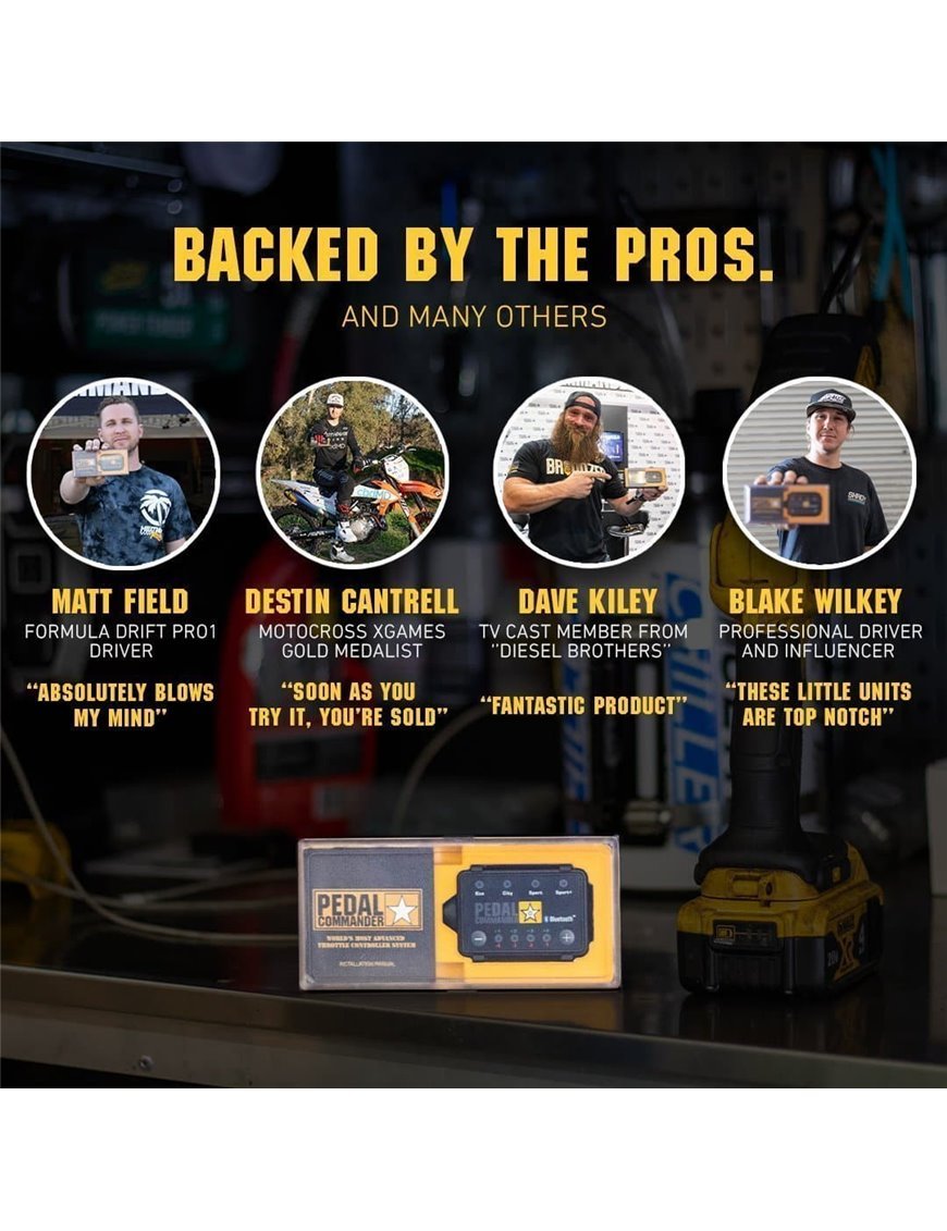 Pedal Commander Jeep Wrangler JK (2007-2018) Jeep Grand Cherokee 2007-2018