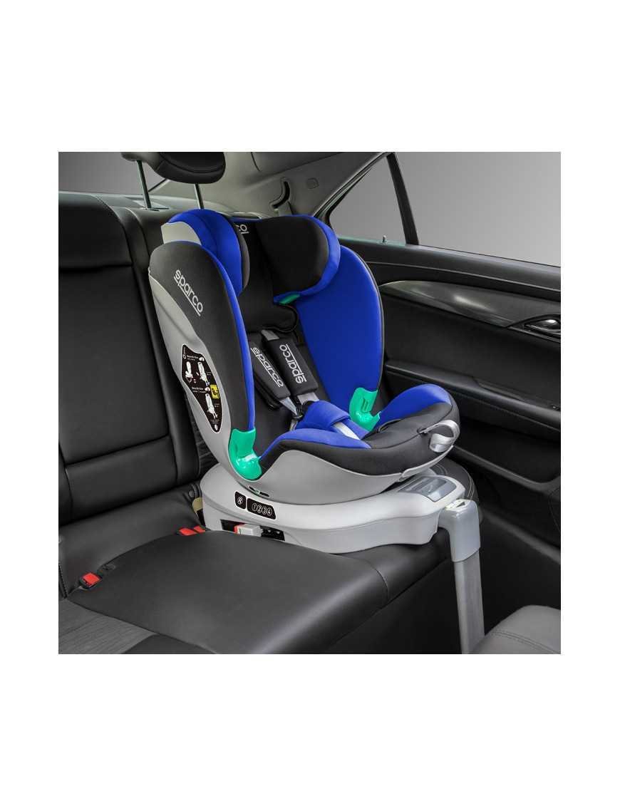 Дитяче автокрісло Sparco SK6000 сіре 9-25 кг 0-12 років