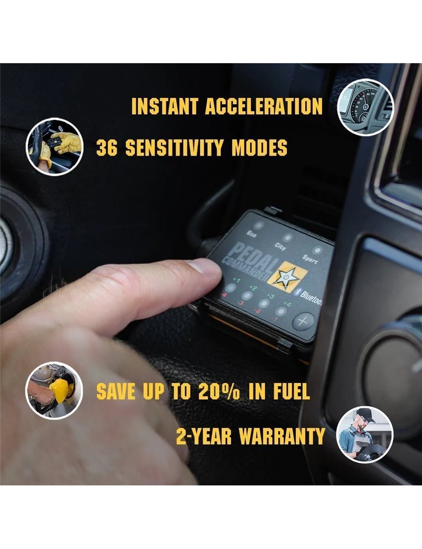 Pedal Commander Jeep Wrangler JK (2007-2018) Jeep Grand Cherokee 2007-2018