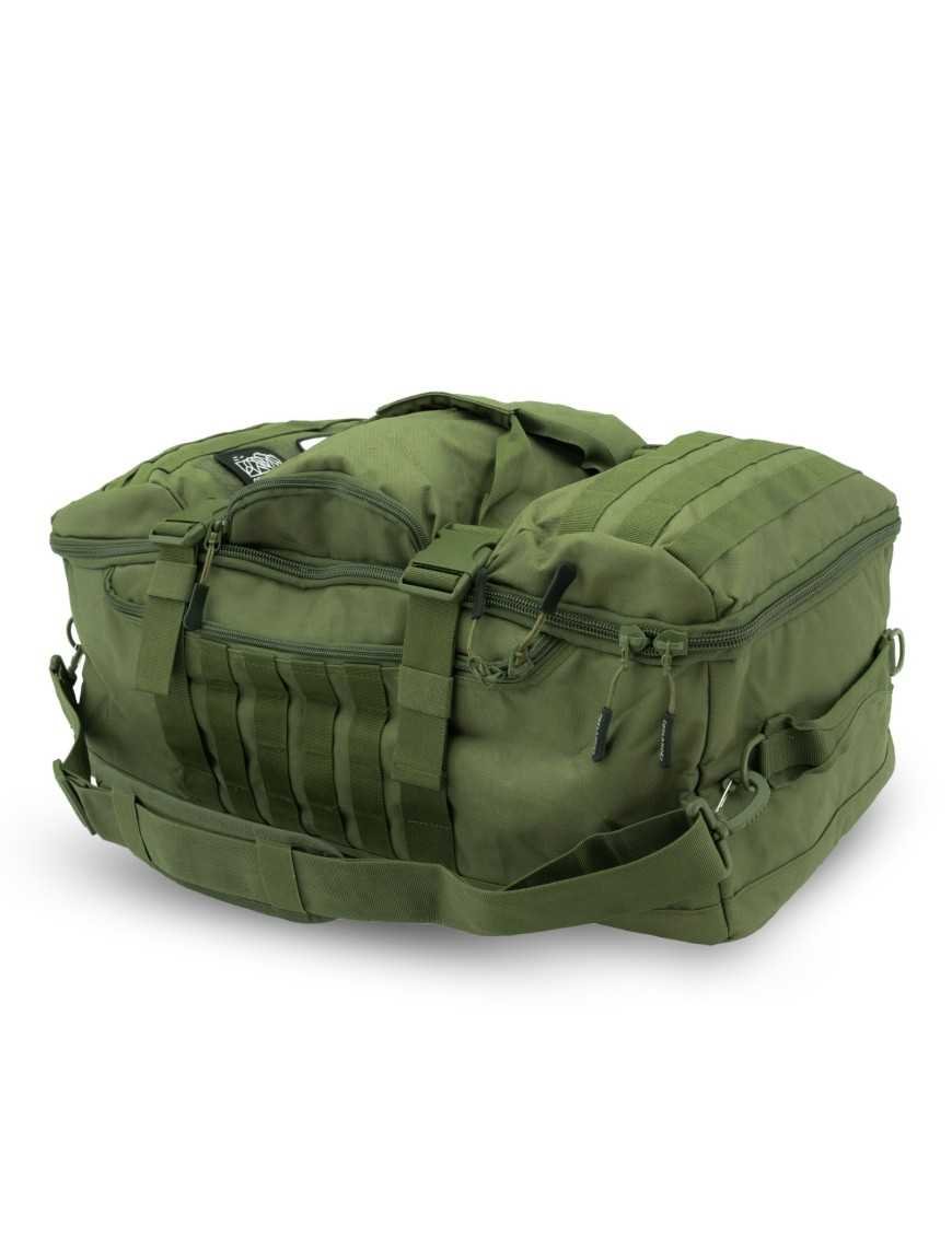 Дорожня сумка-рюкзак 3-в-1 OFFLANDER OFFROAD 54L Зелена