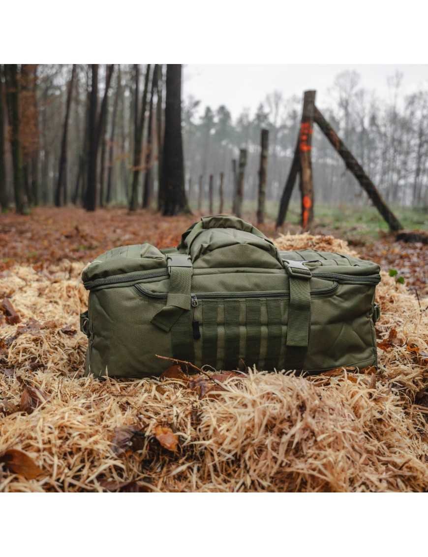 Дорожня сумка-рюкзак 3-в-1 OFFLANDER OFFROAD 54L Зелена