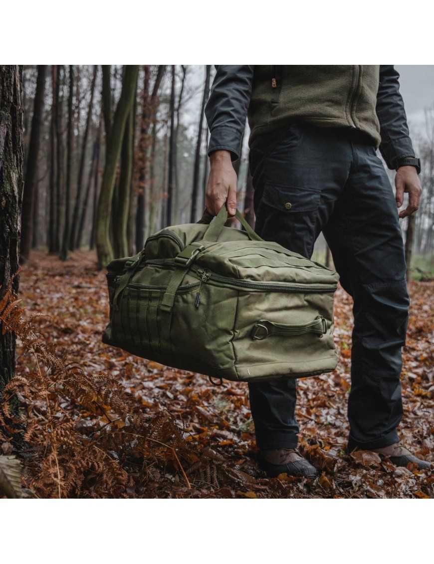 Дорожня сумка-рюкзак 3-в-1 OFFLANDER OFFROAD 54L Зелена