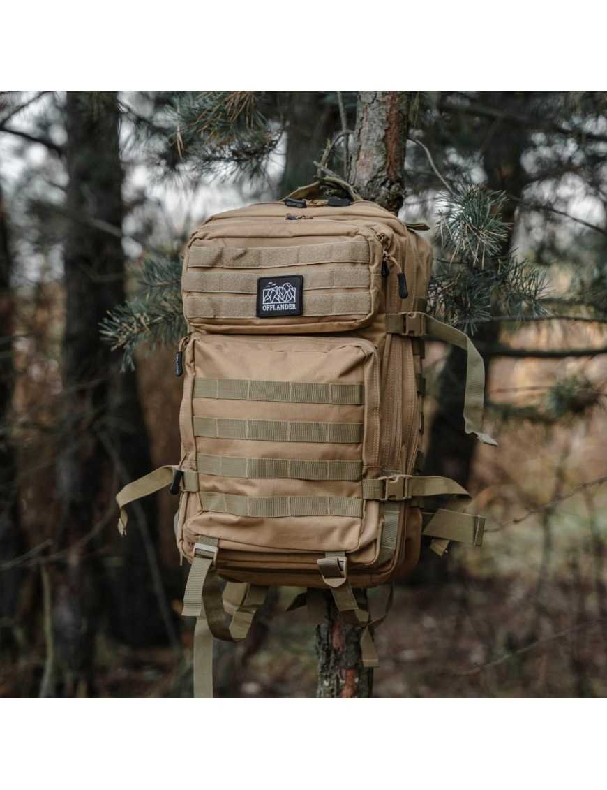 Туристичний рюкзак OFFLANDER SURVIVAL 43L KHAKI