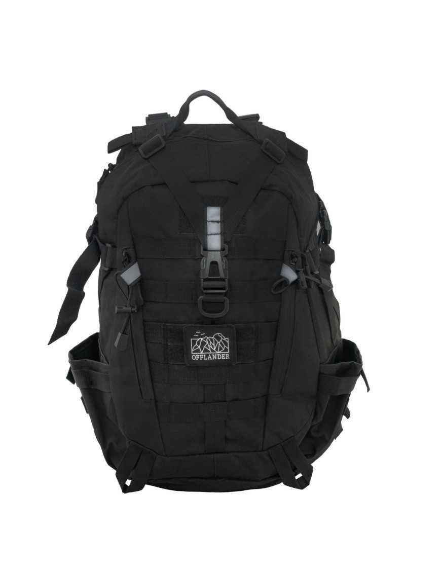 Туристичний рюкзак OFFLANDER SURVIVAL TREKKER 25L чорний