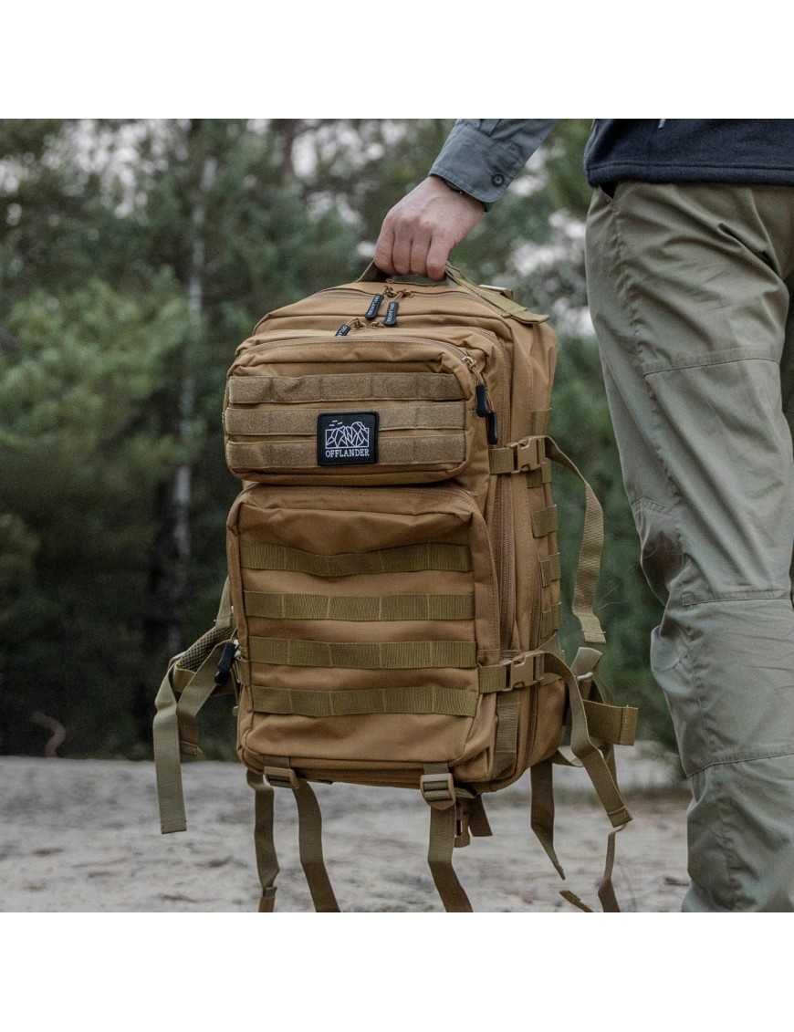 Туристичний рюкзак OFFLANDER SURVIVAL 43L KHAKI