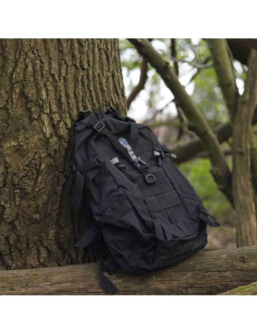 Туристичний рюкзак OFFLANDER SURVIVAL TREKKER 25L чорний