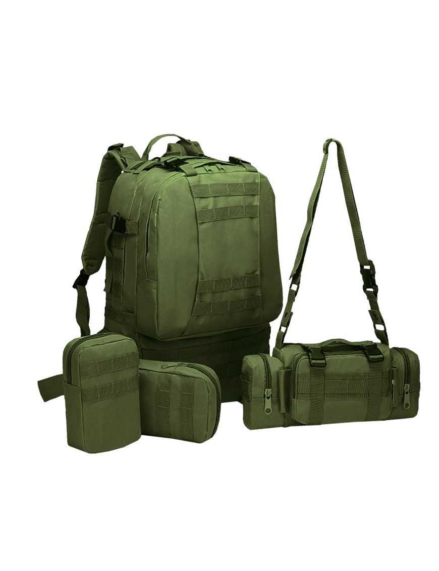 Туристичний рюкзак OFFLANDER SURVIVAL COMBO 38L Зелений