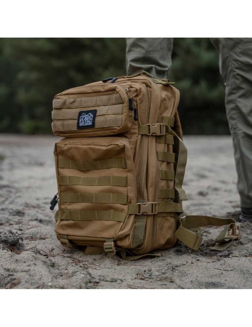 Туристичний рюкзак OFFLANDER SURVIVAL 43L KHAKI