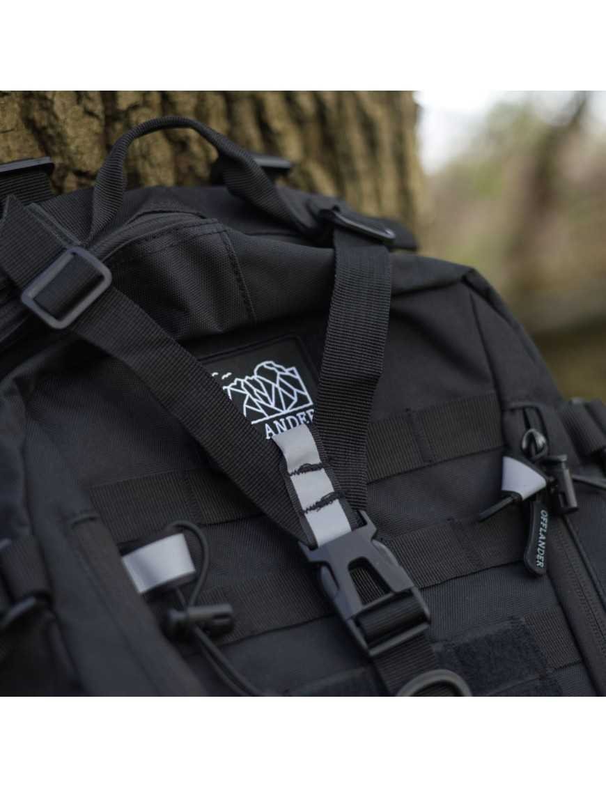 Туристичний рюкзак OFFLANDER SURVIVAL TREKKER 25L чорний