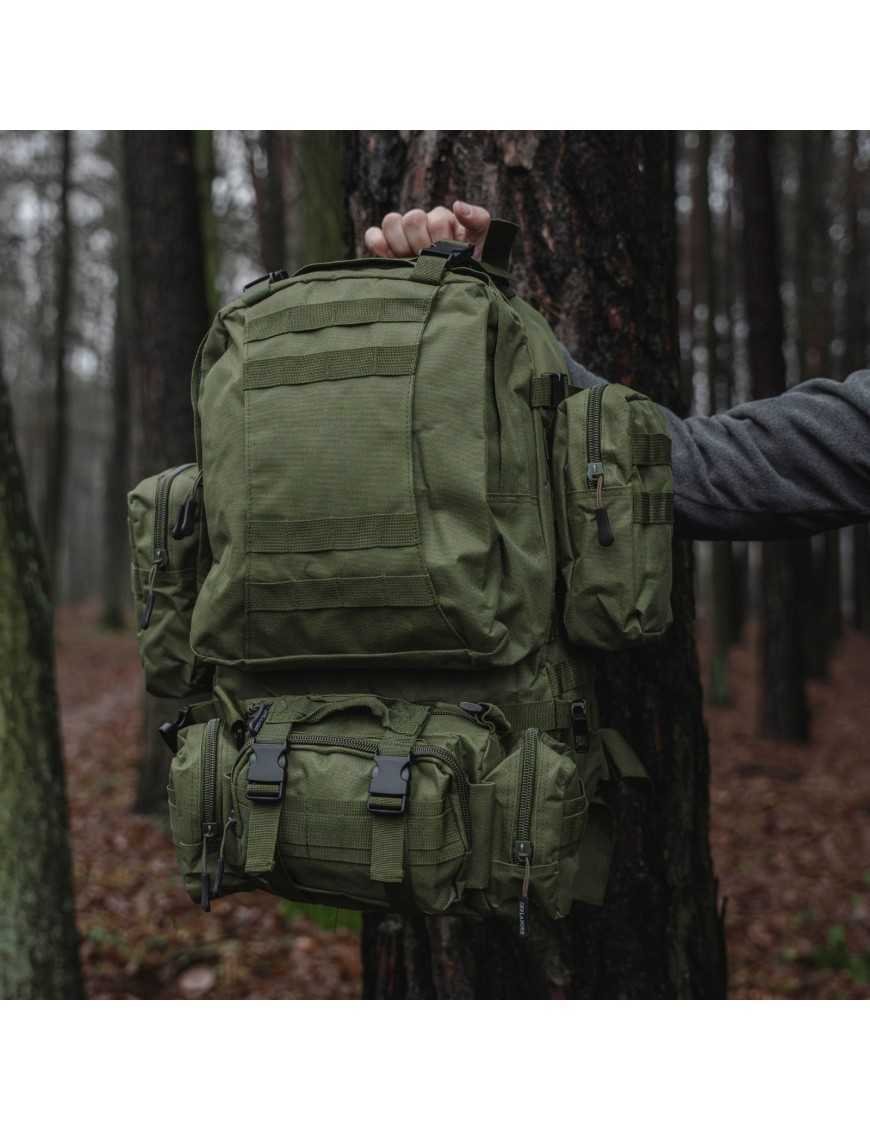 Туристичний рюкзак OFFLANDER SURVIVAL COMBO 38L Зелений