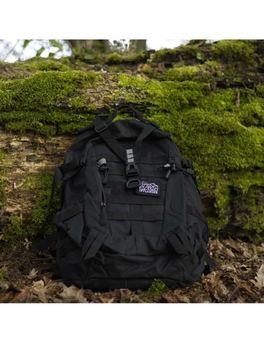 Туристичний рюкзак OFFLANDER SURVIVAL TREKKER 25L чорний