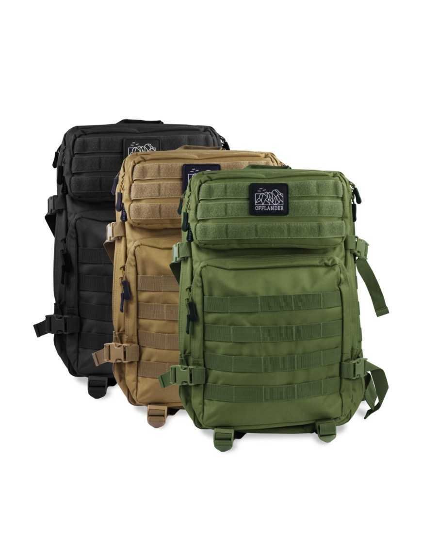 Туристичний рюкзак OFFLANDER SURVIVAL 43L KHAKI