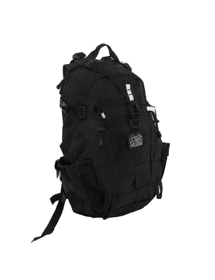 Туристичний рюкзак OFFLANDER SURVIVAL TREKKER 25L чорний