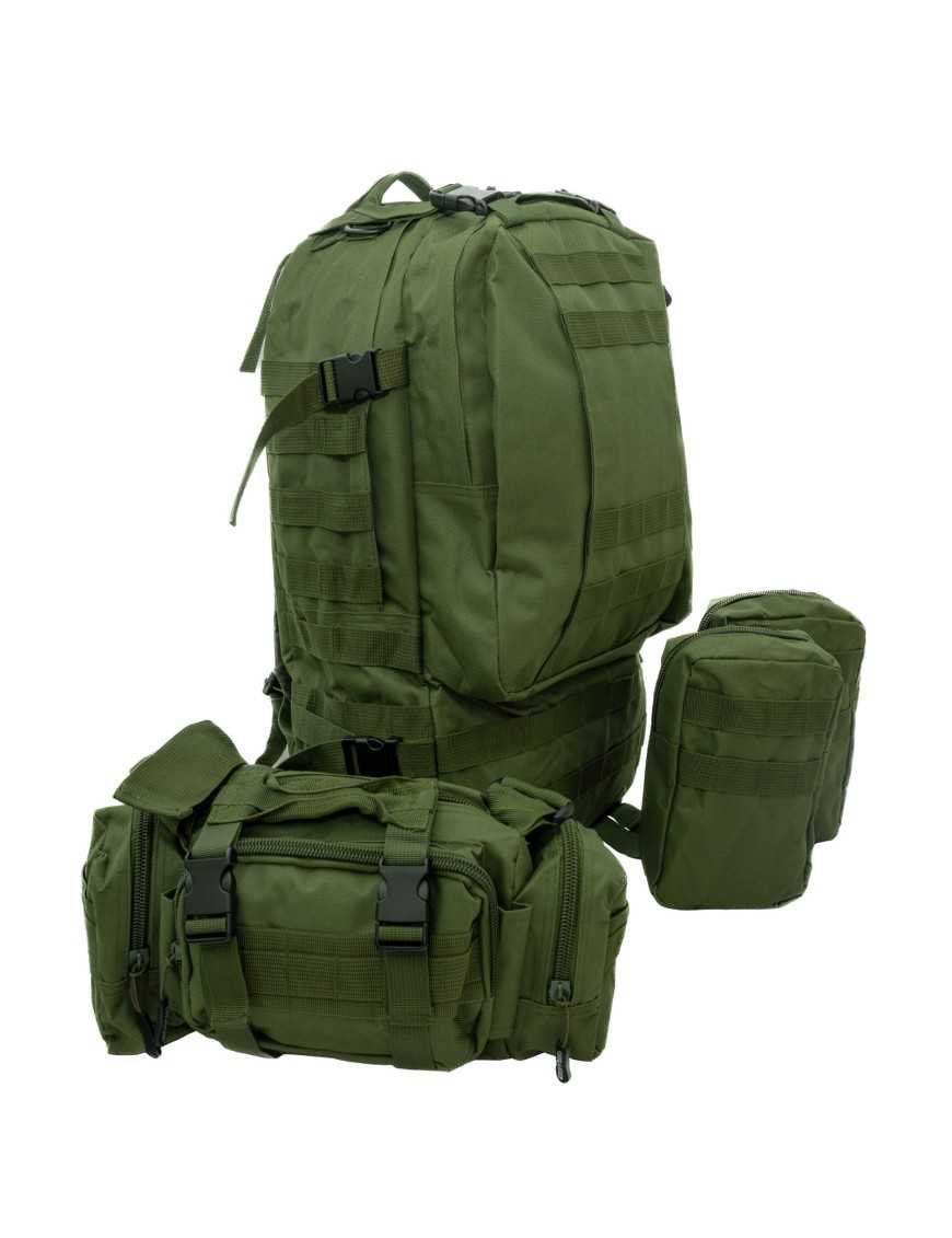 Туристичний рюкзак OFFLANDER SURVIVAL COMBO 38L Зелений
