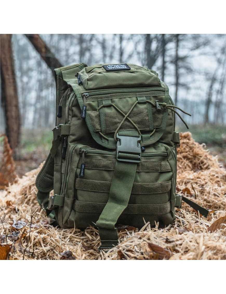 Туристичний рюкзак OFFLANDER SURVIVAL HIKER 25L зелений