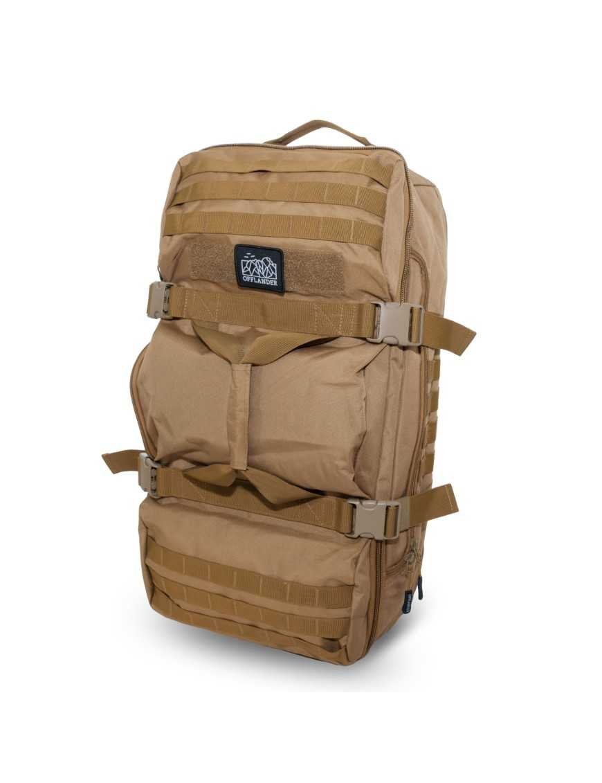Дорожня сумка-рюкзак 3-в-1 OFFLANDER OFFROAD 54L KHAKI