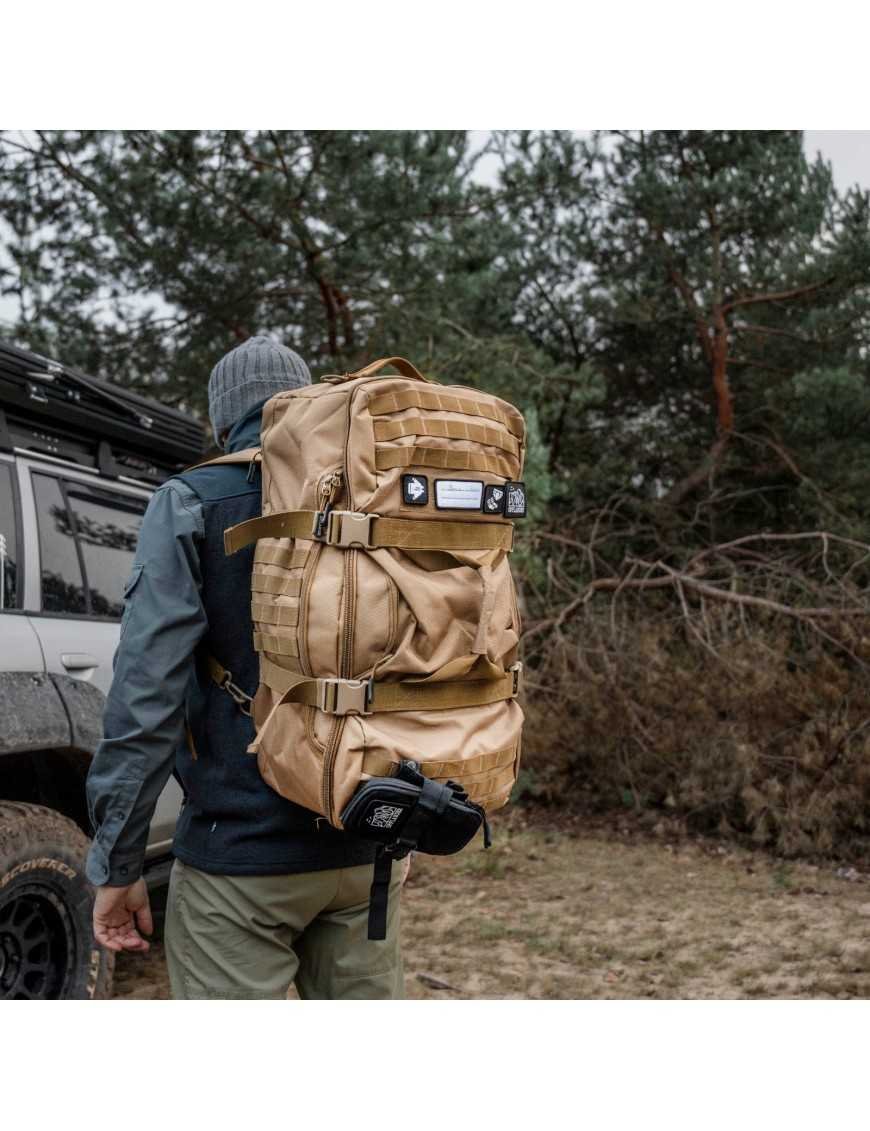 Дорожня сумка-рюкзак 3-в-1 OFFLANDER OFFROAD 54L KHAKI