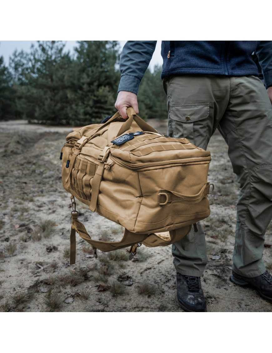Дорожня сумка-рюкзак 3-в-1 OFFLANDER OFFROAD 54L KHAKI