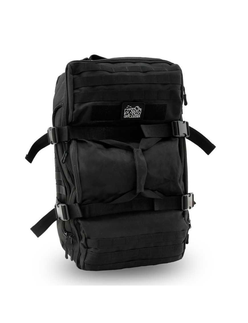 Дорожня сумка-рюкзак 3в1 OFFLANDER OFFROAD 54L чорна