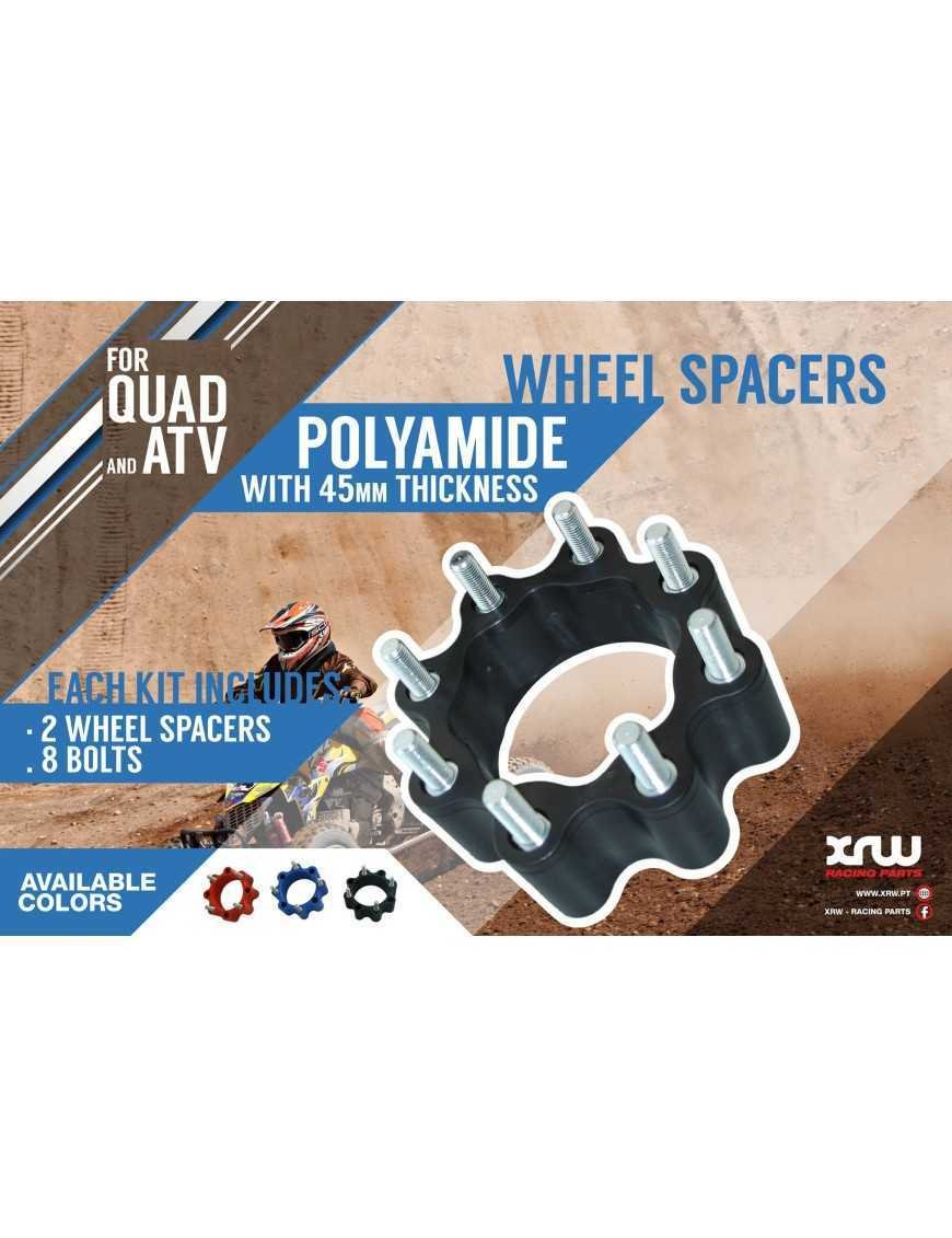 Дистанційні втулки 45мм 4/110 Поліамід Grizzly CF moto TGB Bruteforce Kingquad