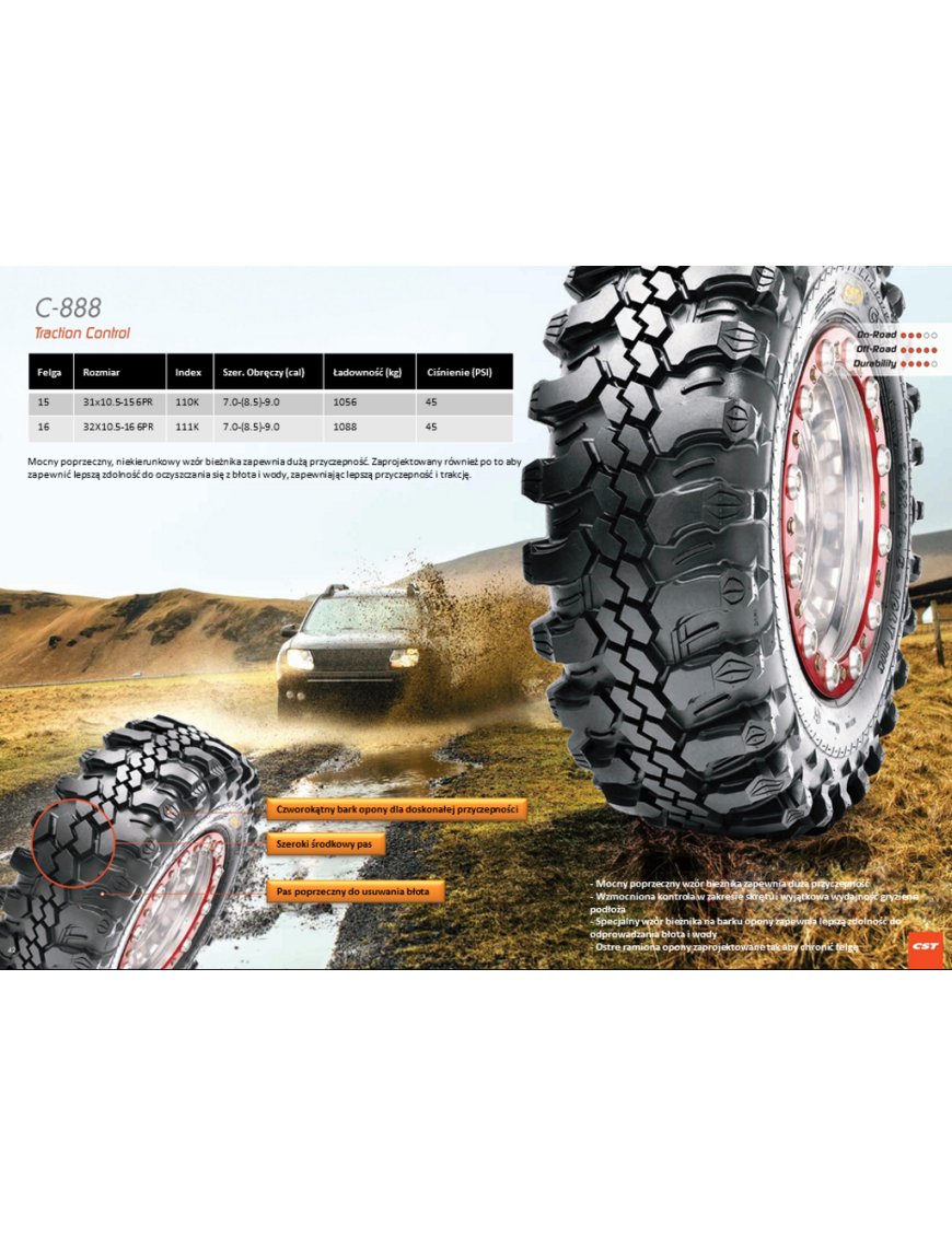Шина CST 32X10.50-16 C888 6PR