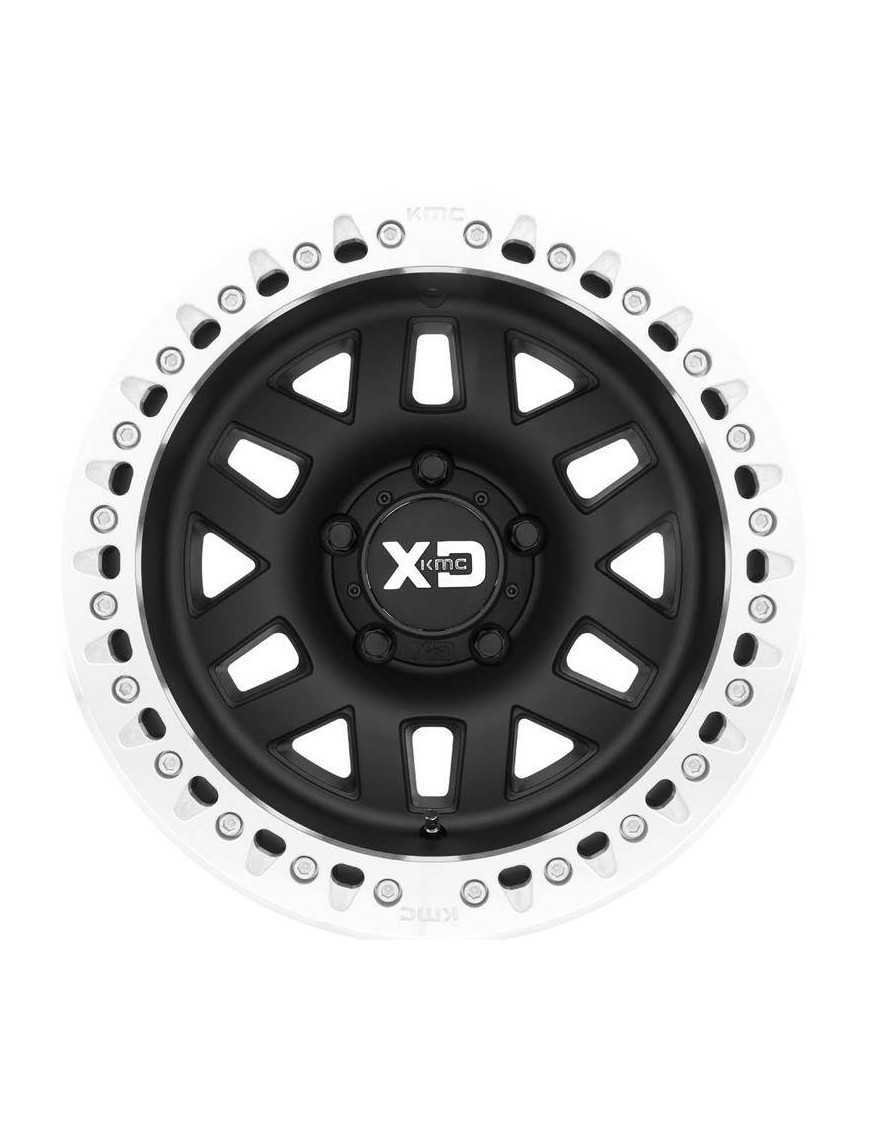 Алюмінієва диск KM229 Satin Black Machined Beadlock KMC
