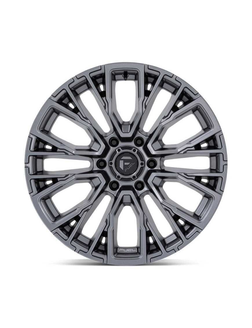 Алюмінієва диск D848 Rebar Matte Gunmetal Fuel