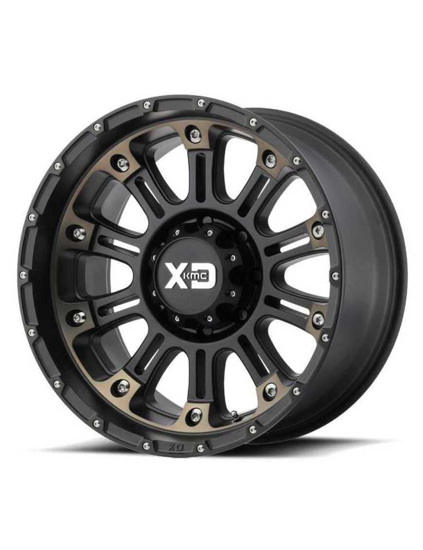 Легка алюмінієва диск XD829 Hoss II Satin Black/Machined Dark Tint XD Series