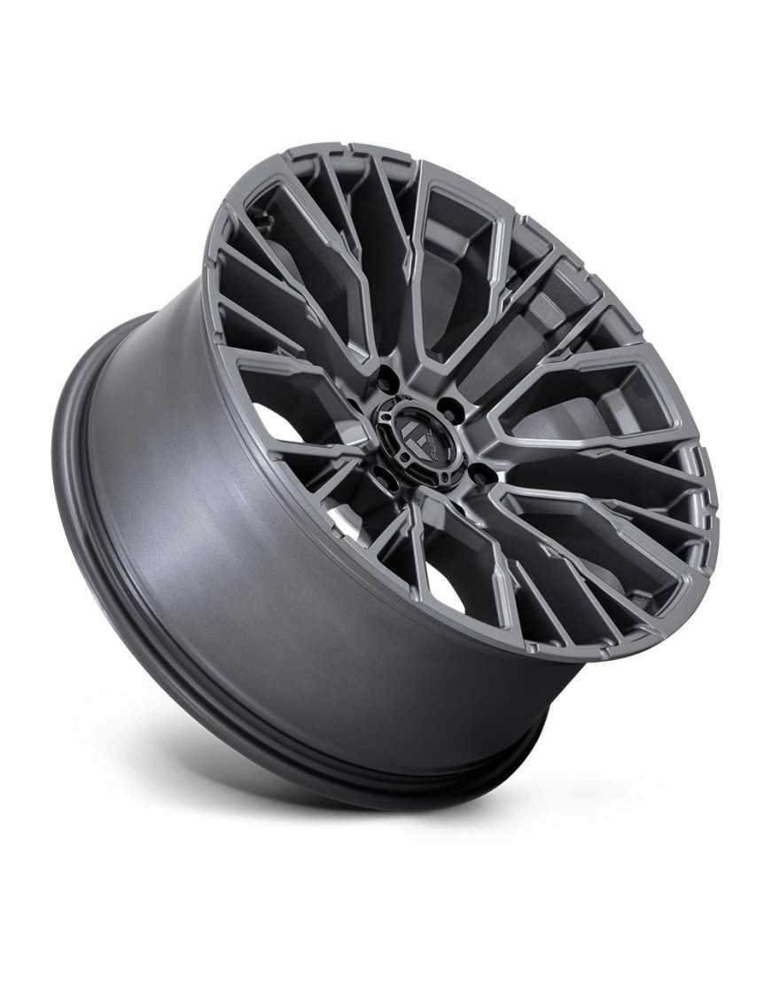 Алюмінієва диск D848 Rebar Matte Gunmetal Fuel