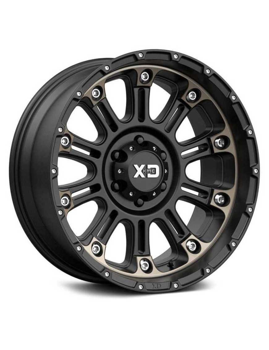 Легка алюмінієва диск XD829 Hoss II Satin Black/Machined Dark Tint XD Series