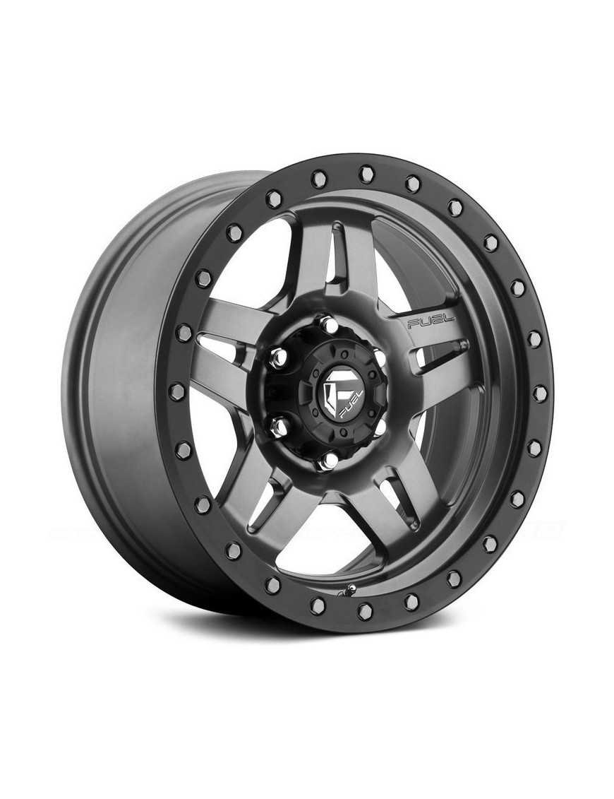 Алюмінієва диск D558 Anza Matte Gunmetal/Black Bead Ring Fuel