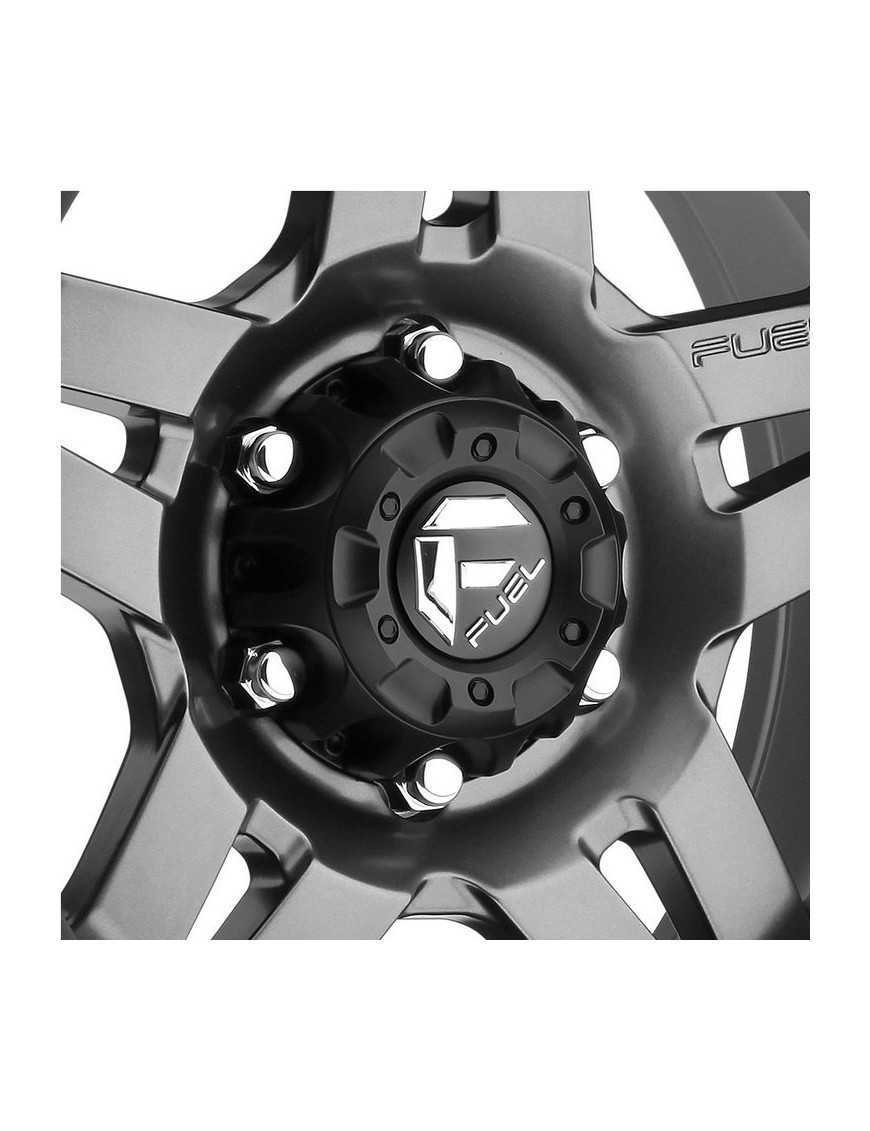 Алюмінієва диск D558 Anza Matte Gunmetal/Black Bead Ring Fuel