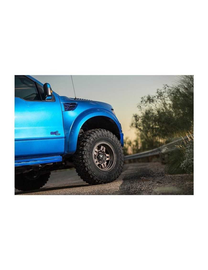 Алюмінієва диск D558 Anza Matte Gunmetal/Black Bead Ring Fuel