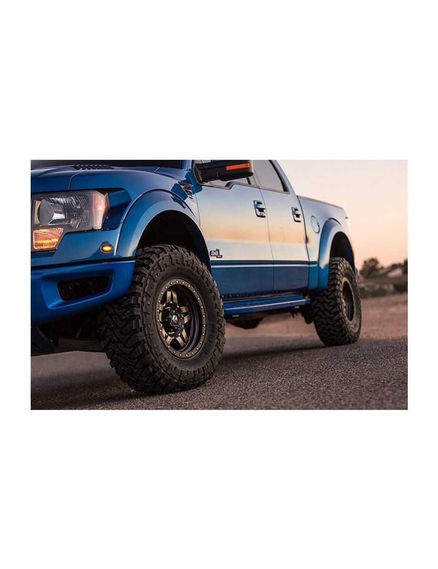 Алюмінієва диск D558 Anza Matte Gunmetal/Black Bead Ring Fuel