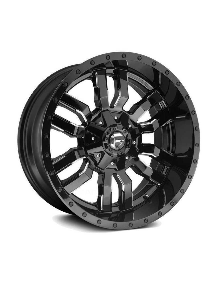 Алюмінієва диск D595 Sledge Gloss Black Milled