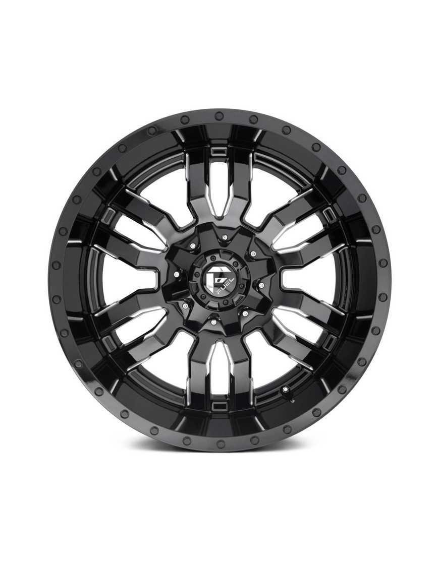 Алюмінієва диск D595 Sledge Gloss Black Milled