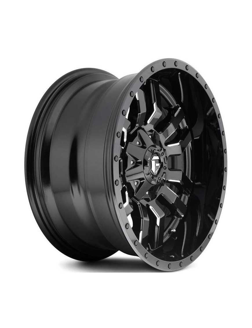 Алюмінієва диск D595 Sledge Gloss Black Milled