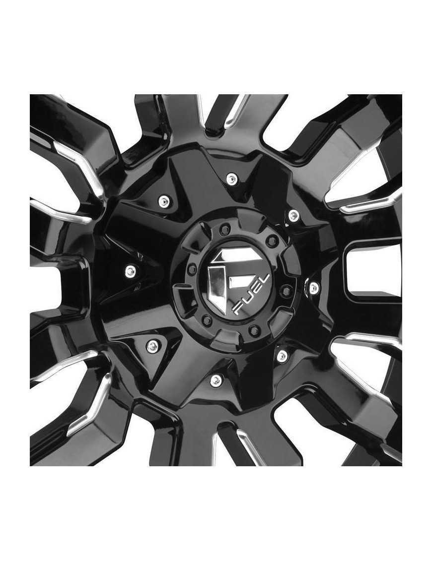 Алюмінієва диск D595 Sledge Gloss Black Milled