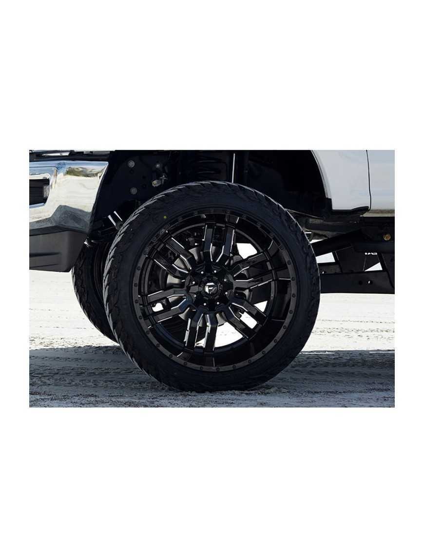 Алюмінієва диск D595 Sledge Gloss Black Milled