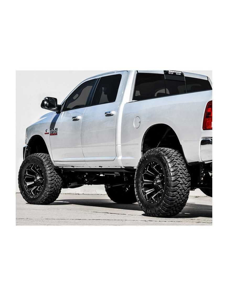 Алюмінієва диск D546 Assault Матова чорна з мілінгом Fuel