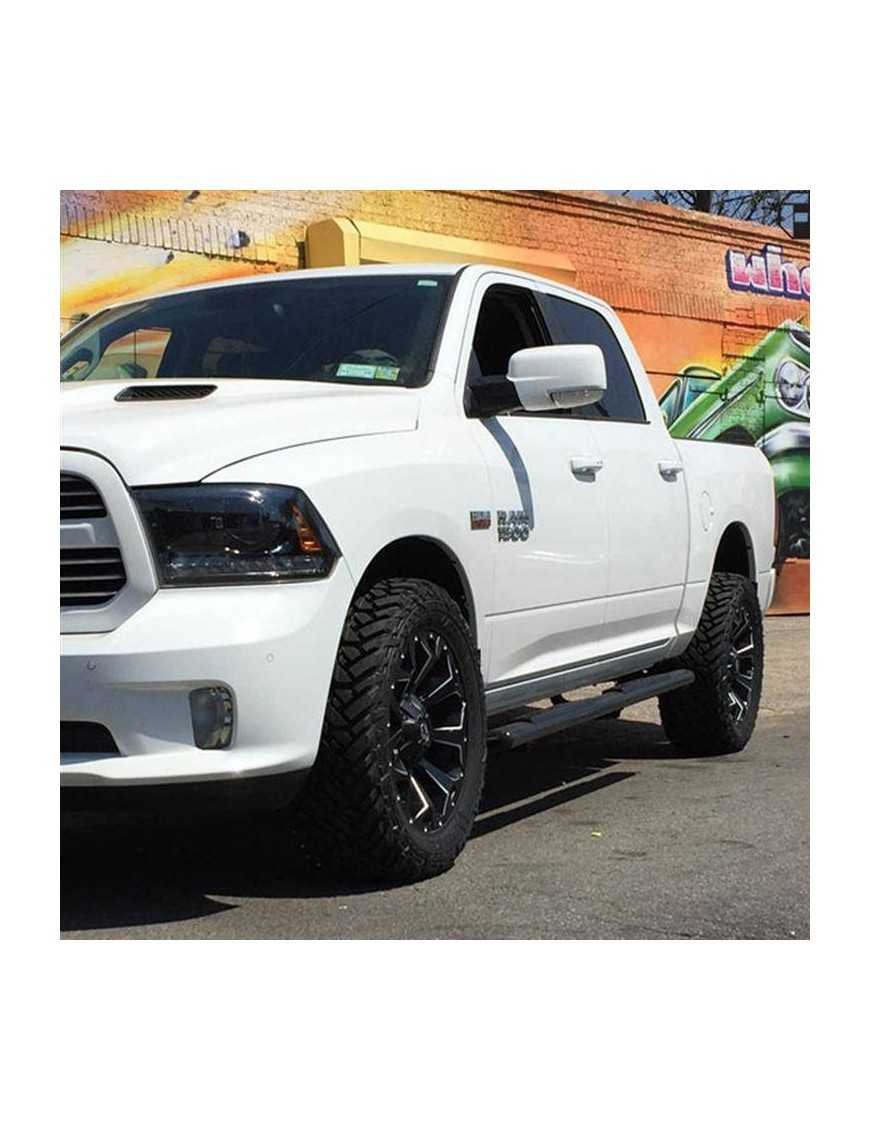 Алюмінієва диск D546 Assault Матова чорна з мілінгом Fuel