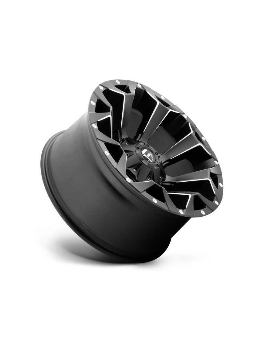 Легка алюмінієва диск D546 Assault Матова Чорна Міллінг