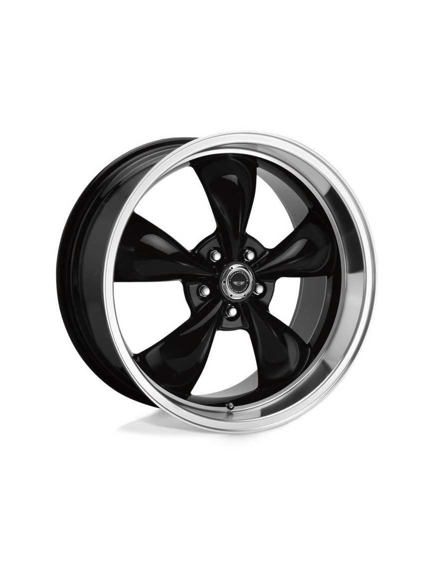 Алюмінієва диск AR105 Torq Thrust M Глянсовий чорний з мірованим краєм American Racing