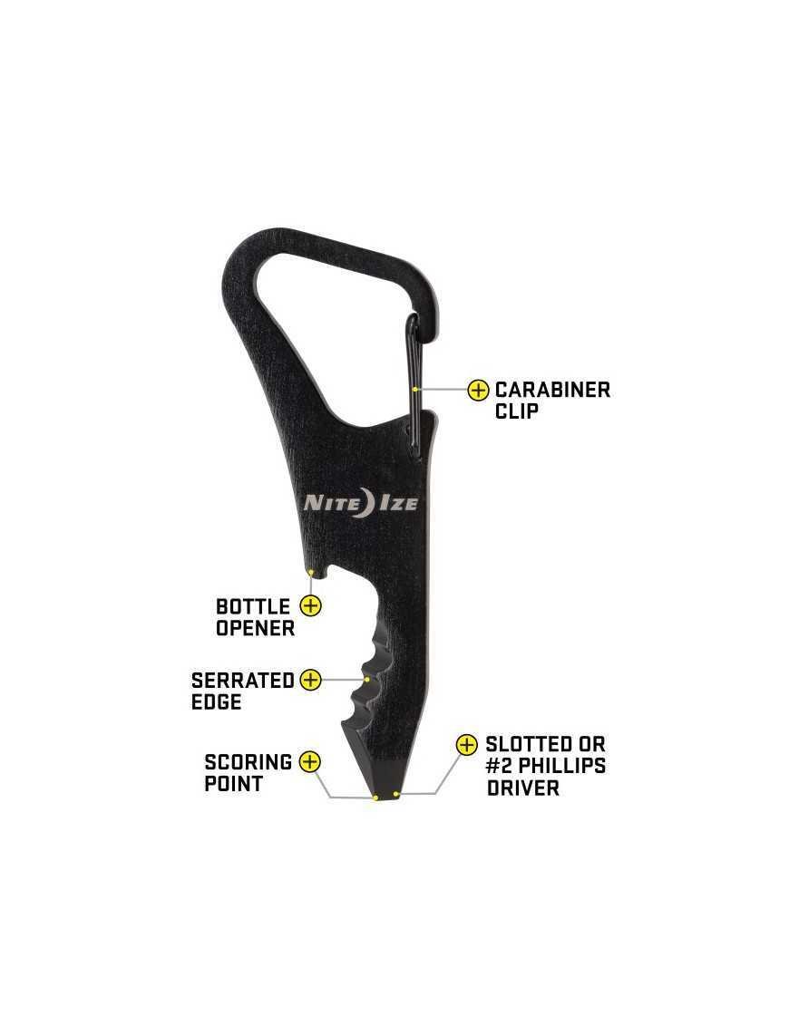 Мультитул-брелок Nite Ize DoohicKey ClipKey Tool Сталевий KMTCK-11-R3