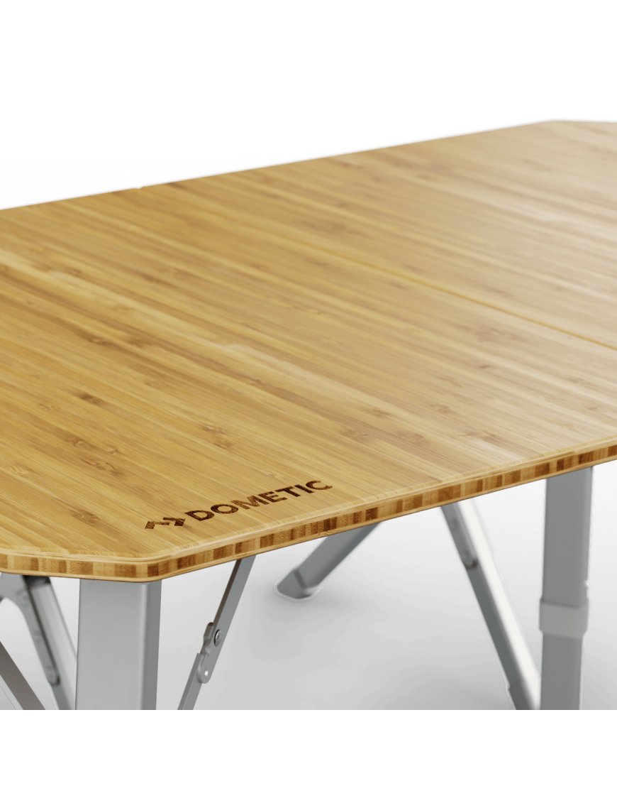 Бамбуковий кемпінговий стіл, регульована висота Dometic GO Compact Camp Table