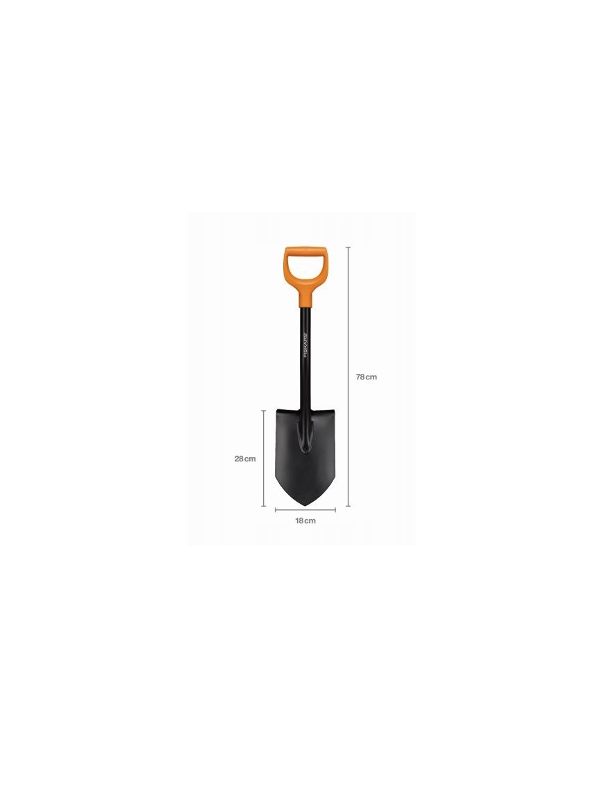 Лопата Solid Fiskars саперна 1066715 131417 80см